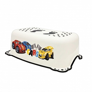 Подставка-ступенька из серии Cars, белая (Maltex, 5788_белый)